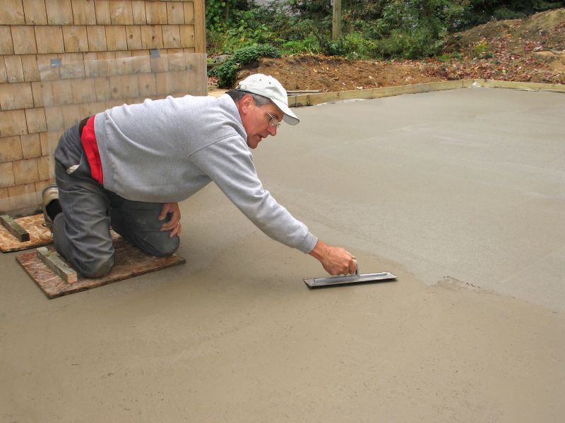 Local Concrete Finishing pros at work